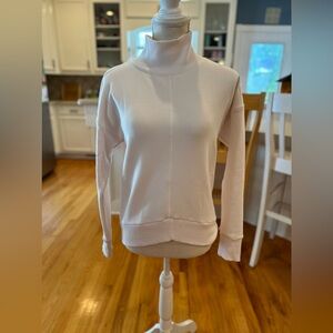 Apana off white mock neck sweater